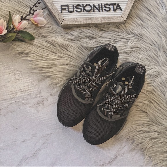 NWT 🍭 Rare Adidas NMD R1 Black Special Edition - Picture 3 of 10